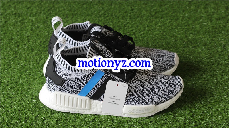 Real Boost Adidas NMD R1 Primiknit Tri Color Grey